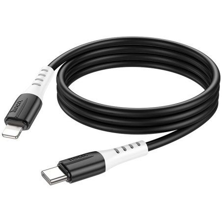 Кабель HOCO (6931474768599) X82 Silicone Charging Type-C (m) - Type-C (m) 1.0m - черный