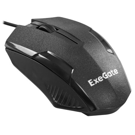 Мышь проводная ExeGate Professional Standard SH-9025L черный, 1000 dpi, USB, кнопки - 3