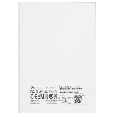 Жесткий диск внешний Seagate 2.5"; 5TB One Touch Blue STKZ5000402 USB 3.2 Gen1 Type-A