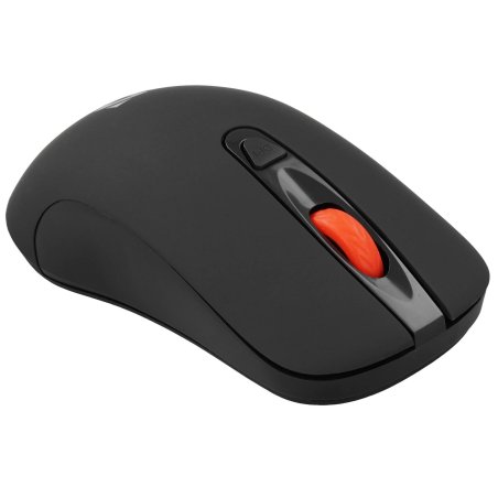 Мышь беспроводная Defender Nexus MS-195 черный, 1600 dpi, радиоканал, USB, кнопки - 4