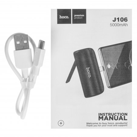 Портативный аккумулятор HOCO J72 Easy travel, 2.0A, 10000mAh, белый