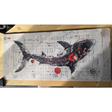 Коврик для мыши Cactus Game Over 900x400x4мм (CS-MP-COR01XXL)