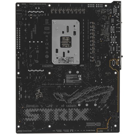 Материнская плата ASUS ROG STRIX B850-E GAMING WIFI, AM5, AMD B850, 4xDDR5, 4xSATA, 5xM.2, 1xPCI-E 5.0 x16, 1xPCI-E 4.0 x16, 1xRealtek 5Gb Ethernet, 1xUSB-C 4, 1xUSB-C 20Gbps, 6xUSB-A 10Gbps, 4xUSB-A 2.0, 3x3.5 мм, 7.1, ATX