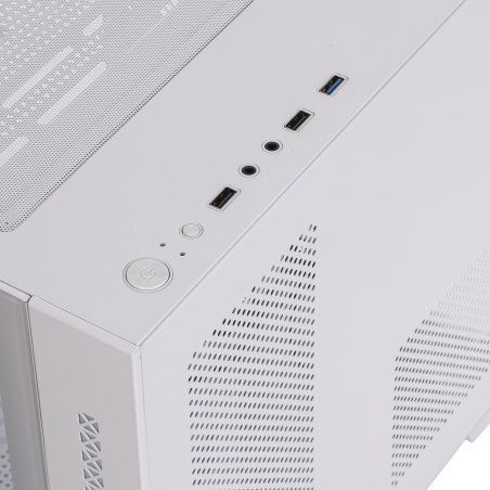 Компьютерный корпус Ginzzu V400 RGb белый