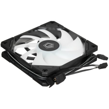 Вентилятор для корпуса ID-Cooling TF-12025-PRO-ARGb черный, 120 мм, 1800 об/мин, 35.2 дБ, 4 pin