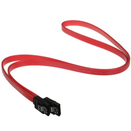 Кабель интерфейсный SATAIII Cablexpert CC-SATAM-DATA-0.8M, 80 см, 7pin/7pin, защелка, пакет