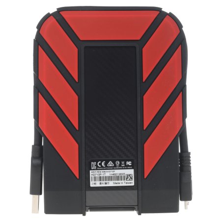 Внешний HDD 2.5" ADATA HD710P, 1TB, USB 3.2 Gen 1 Type-A, 5400 rpm, черный/красный