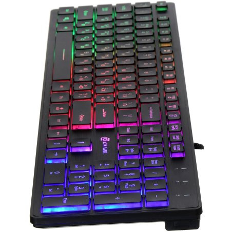 Клавиатура проводная Oklick 550ML, USB, черный