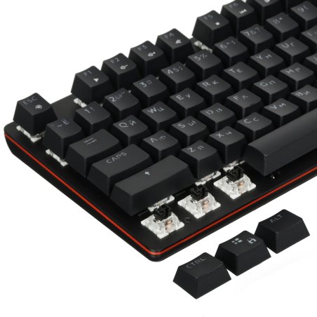 Клавиатура проводная Oklick 990 G2 (1875240), USB, черный