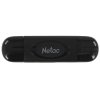 Кард-ридер Netac WK14/черный/SD/SDHC/SDXC/microSD/microSDHC/microSDXC/USB 3.0/USB Type-C/пластик