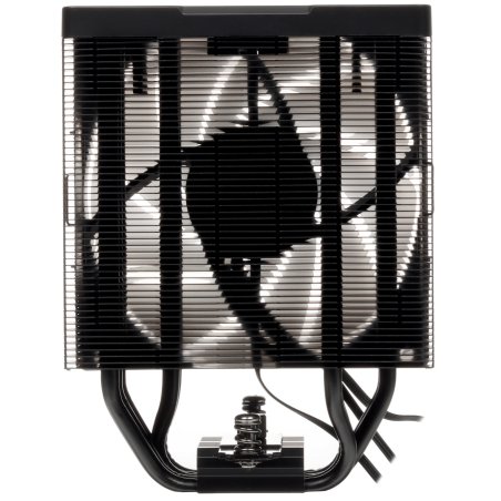 Кулер для процессора DEEPCOOL AG500 BK ARGb V2 черный 120мм алюминий+медь 1900rpm 29.4db 40pin 240W 160мм