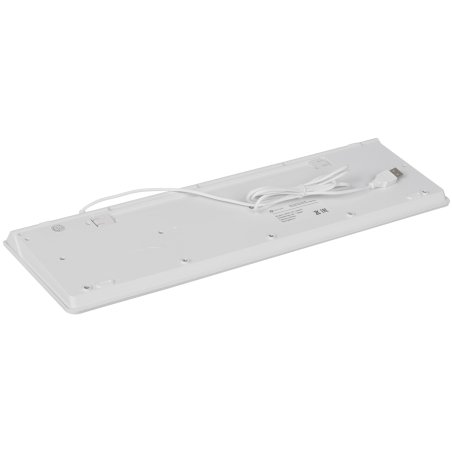 Клавиатура проводная Oklick 120M, USB, черный