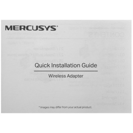 Nano Wi-Fi USB-адаптер Mercusys MA14N