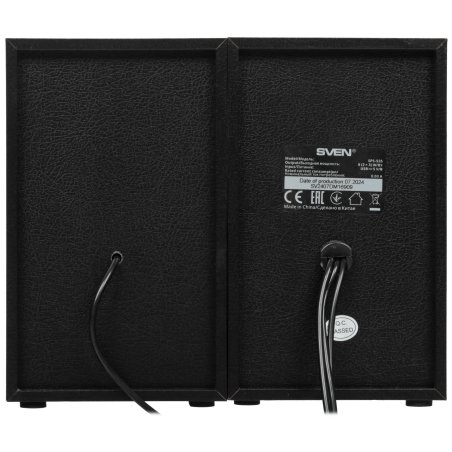 Акустическая система Sven SPS-535, черный, акустическая система 2.0, USB, мощность 2x3 Вт(RMS)