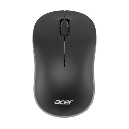 Мышь беспроводная Acer OMR160 черный, 1200 dpi, радиоканал, USB, кнопки - 3