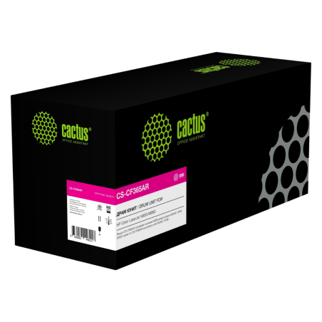Блок фотобарабана Cactus CS-CF365AR пурпурный ч/б:30000стр. для CLJ M855/M880 Enterprice HP