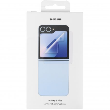 Защитная пленка для экрана Samsung прозрачный для Samsung Galaxy Z Flip6 прозрачный 2шт. (EF-UF741CTEGRU)