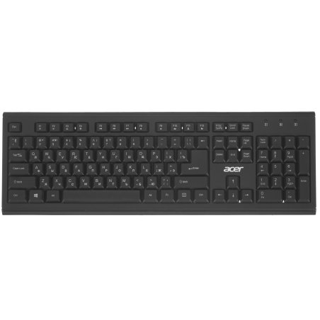 Клавиатура беспроводная Acer OKR020, USB, Радиоканал, черный