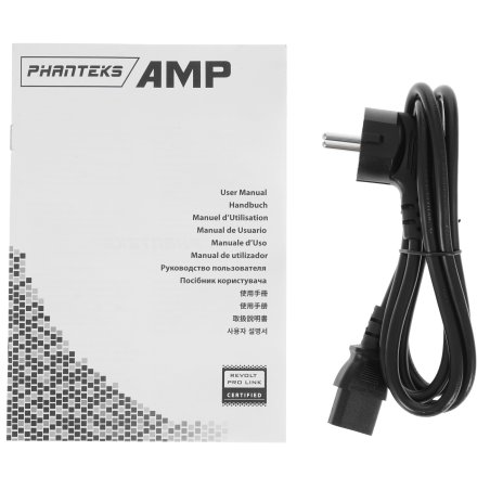 Блок питания PHANTEKS AMP BH 650W Без кабеля 12V-2x6 (12+4pin), 80 Plus Bronze, ATX 3.1, APFC, 120мм Fan, черный
