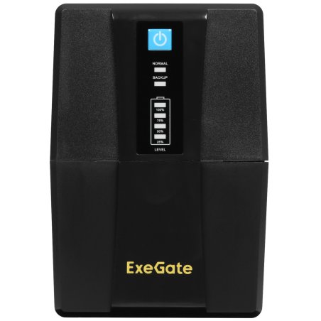 Источник бесперебойного питания ExeGate SpecialPro UNB-800.LED.AVR.EURO 800VA/480W, LED, AVR, 2 евророзетки, черный