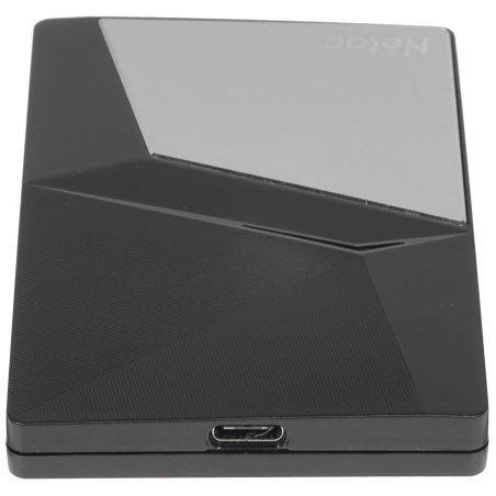 Внешний SSD Netac Z7S, 480 Gb, USB 3.2 Gen 2 Type-C, R/W 550/480, черный