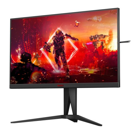 Монитор 27" AOC Agon Pro AG276UZD QD-OLED 3840x2160, 240 Гц, 0.03 мс, 16:9, 1000 кд/м² (пиковая), DisplayHDR True Black 400, DP 2.1, HDMI 2.1, USB-C, USB Hub (4x USB 3.2), динамики (2x5 Вт), FreeSync, Adaptive-Sync, черный