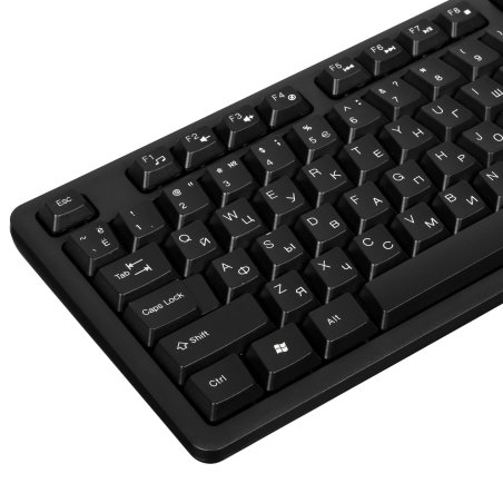 Клавиатура проводная A4Tech KKS-3, USB, черный