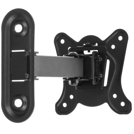 Кронштейн ONKRON NP14 для телевизора 10"-32" наклонно-поворотный, черный