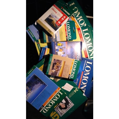 Фотобумага Lomond 0102022 A4/230г/м2/50л./белый глянцевое для струйной печати