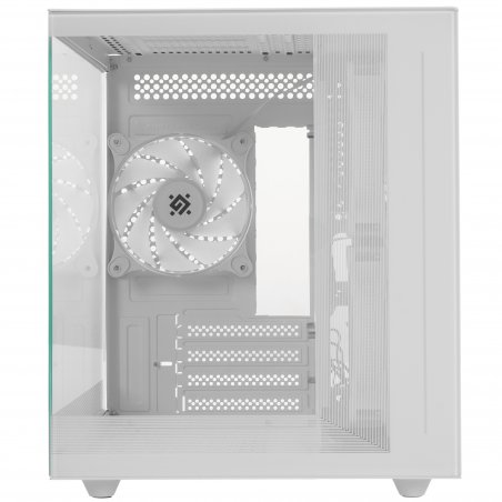 Компьютерный корпус DEFENDER NovaCube белый,mATX,3fan,switch&M/BSynс