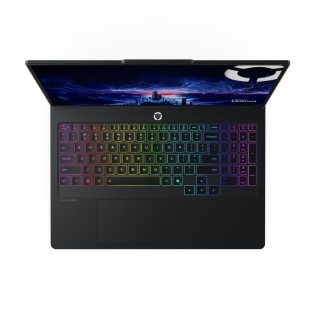 Ноутбук Lenovo Legion Pro 5 16IAX10 Core Ultra 7 255HX 32Gb SSD1Tb NVIDIA GeForce RTX5070 8Gb 16" OLED WQXGA (2560x1600) без ОС черный WiFi BT Cam (83F3000XRK)