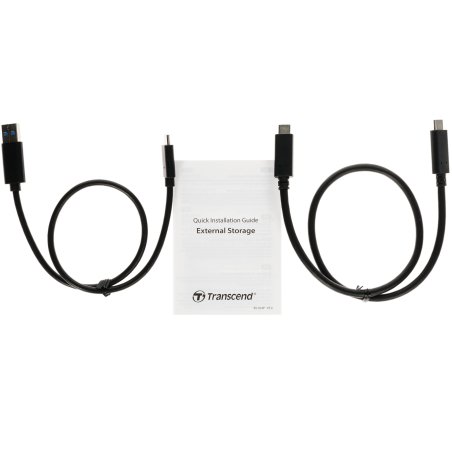 Внешний жесткий диск Transcend 2TB StoreJet 2.5" M3C USB Type-C и Type-A