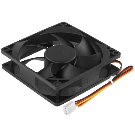 Вентилятор для корпуса 5bites FB9225S-12H3 черный, 92 x 92 мм, 2500 об/мин, 32 дБ, 3 pin
