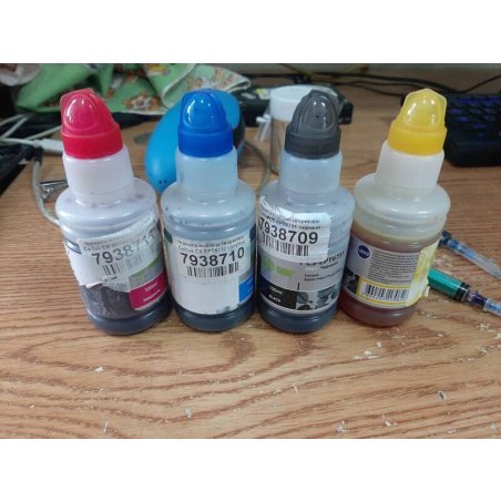 Чернила Cactus CS-EPT6732 голубой (100мл) Epson L800