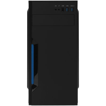 Компьютерный корпус Miditower ExeGate XP-333U Black, ATX, (без БП), 1*USB/2*USB 3.0, Audio