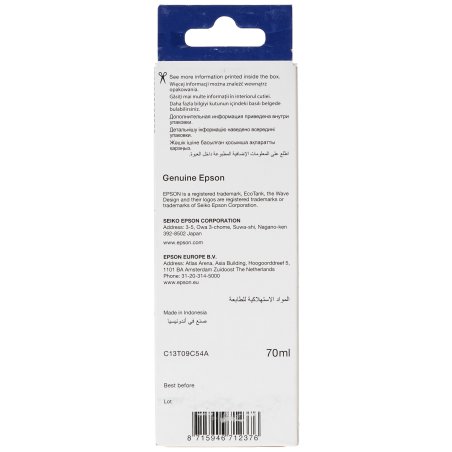 Контейнер с светло-голубыми чернилами Epson C13T09C54A