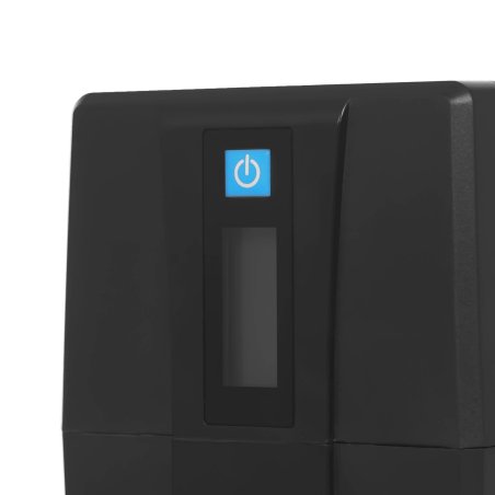 Источник бесперебойного питания ExeGate Power Smart ULB-800 LCD 800VA, черный, 2 евророзетки, USB