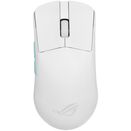 Мышь беспроводная/проводная ASUS ROG Harpe Ace Aim Lab Edition белый, 36000 dpi, радиоканал, Bluetooth, USB, кнопки - 5