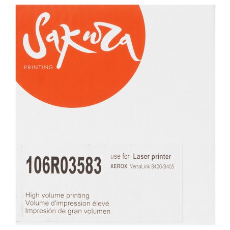 Картридж лазерный Sakura 106R03583 для Xerox VersaLink B400/ B405, черный, 13900 к.