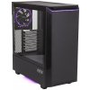 Компьютерный корпус Hiper PB81 черный без БП ATX 3x120мм 2xUSB2.0 2xUSB3.0 audio bott PSU