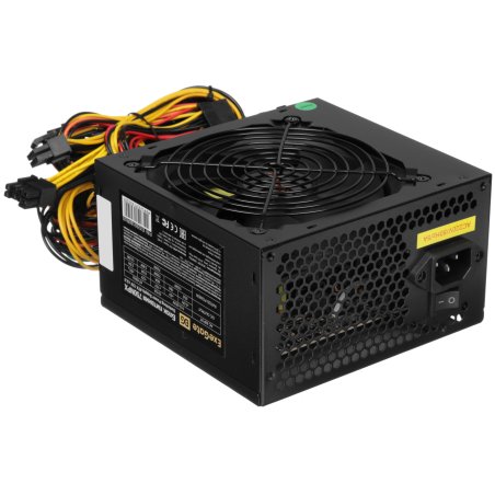 Блок питания ExeGate 750NPX (EX292180RUS), 750Вт, 120мм, черный