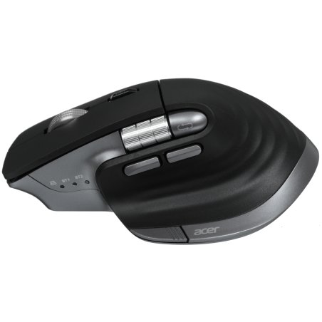 Мышь беспроводная Acer OMR405 черный, 4800 dpi, радиоканал, Bluetooth, USB, кнопки - 8