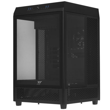 Компьютерный корпус Thermaltake The Tower 500 черный без БП ATX 1x120мм 3x140мм 4xUSB 3.0 2xUSB3.1 audio bott PSU