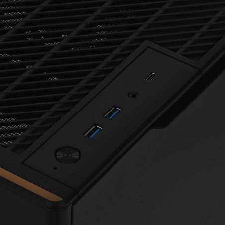 Компьютерный корпус InWin POWERMAN ES726BK USB 3.0 (Mini Tower, mATX, 450W PM-450ATX, USBx2, USB 3.0x2 + Audio, черный) <6120259>