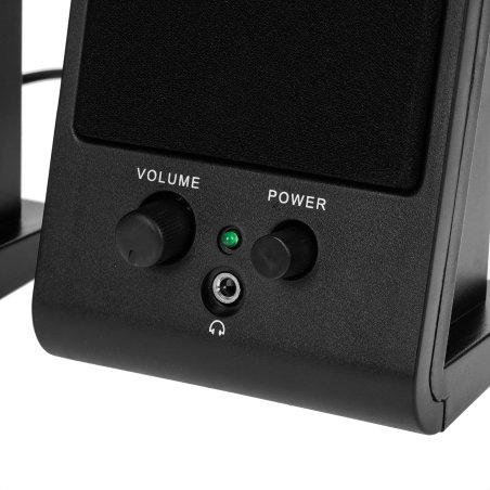 Акустическая система 2.0 ExeGate EX287056RUS Tango 230 (питание USB, 2х3Вт (Вт RMS), 80-20000Гц, черный)