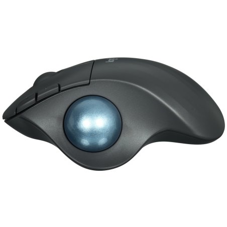 Трекбол Logitech M575S черный оптическая 2000dpi беспров. BT/Radio USB2.0 (910-007035)