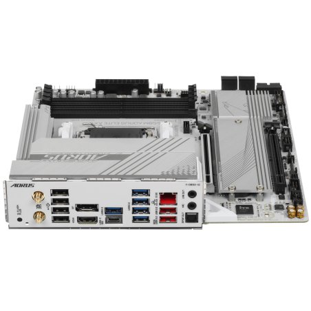 Материнская плата Gigabyte B650M AORUS ELITE, Socket AM5, AMD B650, 4xDDR5, 4xSATA, 2xM.2, 1xPCI-E 4.0 x16, 1xPCI-E 4.0 x4, 1xHDMI, 1xDP, 1x 2.5Gb LAN, 5xUSB-A 3.2 Gen 1, 2xUSB-A 3.2 Gen 2, 4xUSB-A 2.0, 1xUSB-C 3.2 Gen 2, 2x3.5 мм, 7.1, Micro-ATX