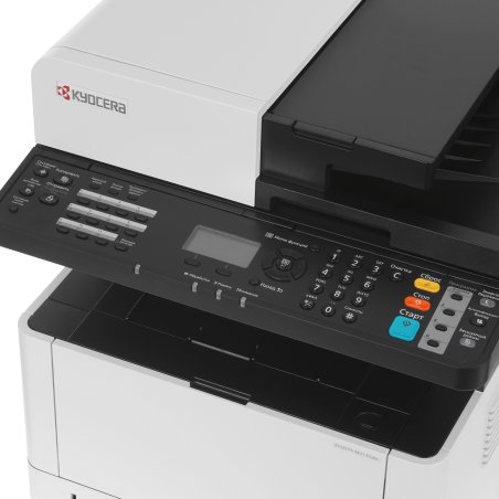 МФУ лазерное Kyocera Ecosys M2135dn (1102S03NL0), A4, ч/б, печ. до 35 стр/мин., скан. до 40 стр/мин (ч/б) 16 стр/мин. (цвет), 1200 x 1200 dpi (печать) 600x600dpi (скан.), USB, RJ-45