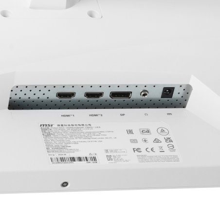 Монитор 27" MSI MAG 274QRFW Rapid IPS 2560x1440, 180 Гц, 1 мс, 16:9, 400 кд/м², 2xHDMI, 1xDP, белый