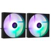 Вентилятор для корпуса ID-COOLING AS-140-ARGB-K черный, 140 мм, 1800 об/мин, 24.9 дБ, 4 pin